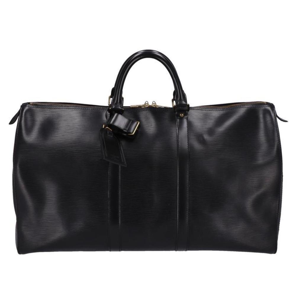 Louis Vuitton Black Epi Bag 50 Leather Keepall - Picture 2 of 9